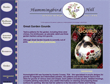 Tablet Screenshot of hummingbdhill.com